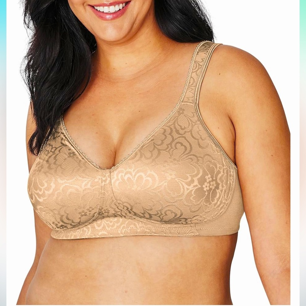 Playtex Womens 18-hour Ultimate Lift Wireless Full-coverage Bra,size 36C